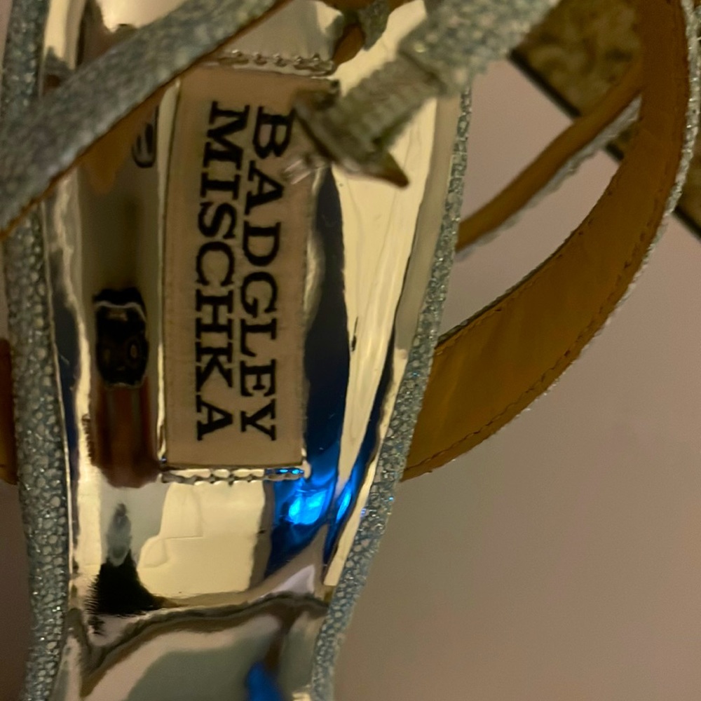 Badgley Mischaka size 8 sandals .